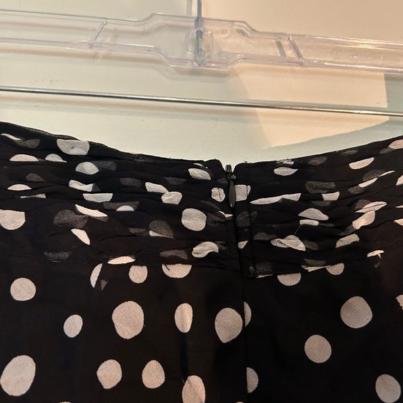 Carlisle Silk Chiffon Polka Dots Pants. Women’s 8. Rhinestone Buckle. Lined. - Picture 6 of 11